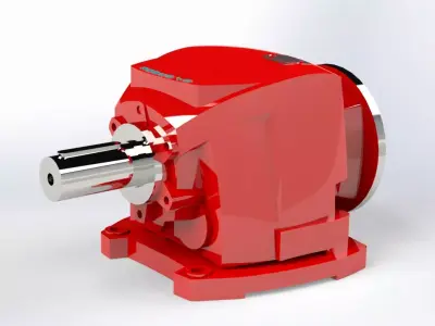 Gearbox-R 40-SW-PAM 90-D 2 Free 3D model