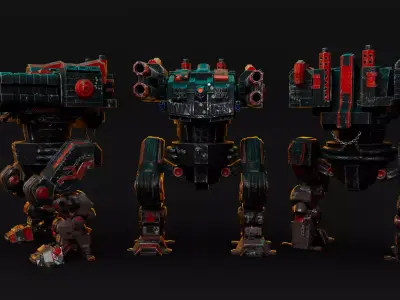 R3A MECHA 01 3D model