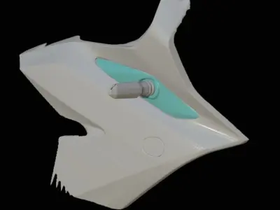 Adapter front turn signal 3D print model