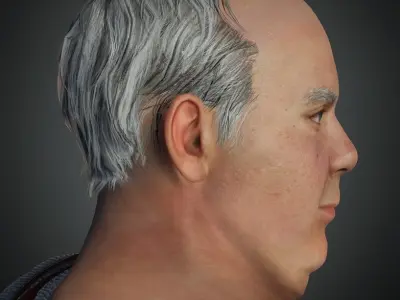 Ancient Rome Senator Aurelius 3D model