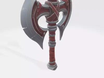 Battle Axe 2 3D model