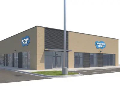 Retail-147 Retail Store 3D model