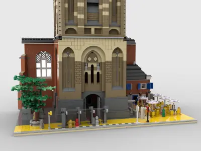 Martinitoren Groningen NL 3D model