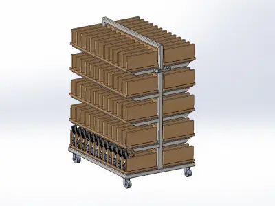 SMG TROLLEY 3D model