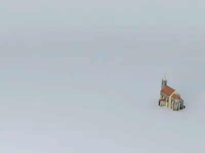 The Dunaszerdahely of St. George39;s Church Roman Catholic ko... Free 3D model