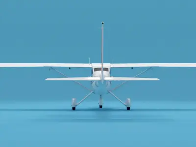 Plane 09 3D model