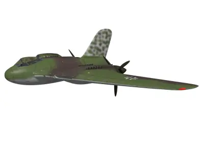 Messerschmitt Me329 3D model