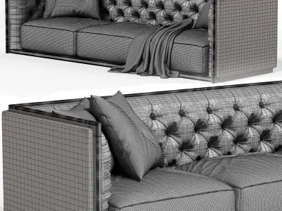 Napoleon Sofa 3D model