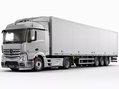 Mercedes Actros 1845 2012 3D model