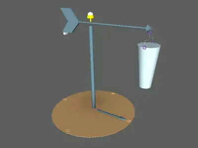 BIRUTA cup with arrow 3D model