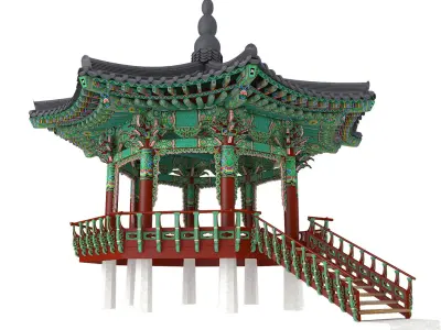  korea dancheong 8mojeong 