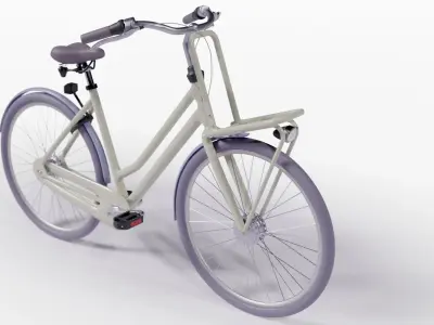City Bike 3D model buy