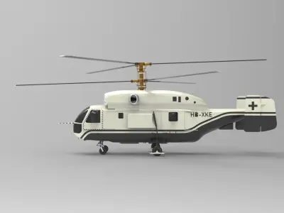 Kamov Ka-32 3D model
