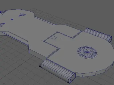 Code Lyoko Overboard Free low-poly 3D model