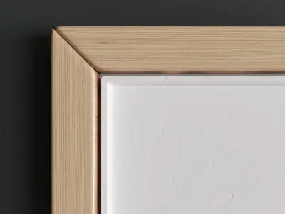 Art Frame 333 Low-poly 3D model