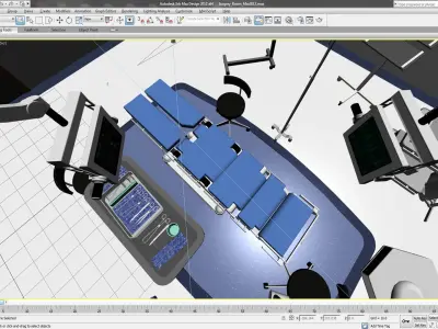 Surgery Room - Complete 3D model