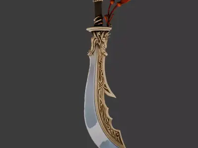 Azure Dragonfang 3D model