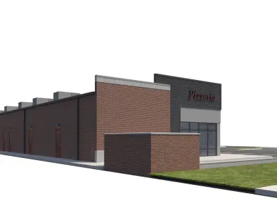 Retail-091 Retail Store 3D model
