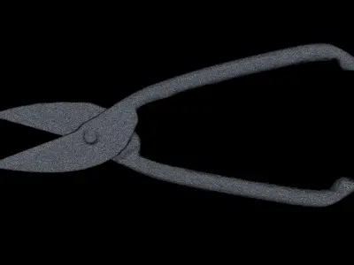 Wire Cutters High Poly 3D model