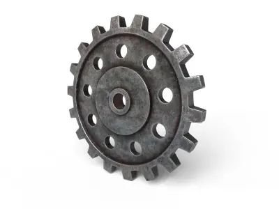 Industrial Gear 3D model