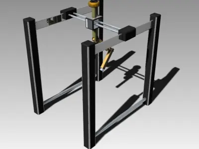 Gantry Robot 3D model