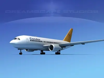 Boeing 767-100 Condor 3D model