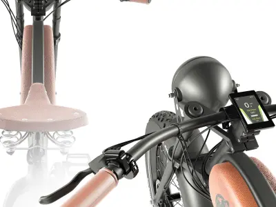 bike electric  3D model