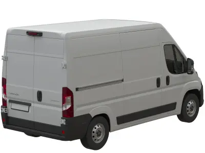 2024 Citroen JUMPER  L2H2 Detailed interior 3D model