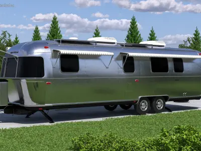  Airstream Classic 33FB Travel Trailer 