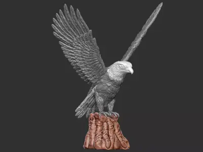 Eagle Ancient 3D print model