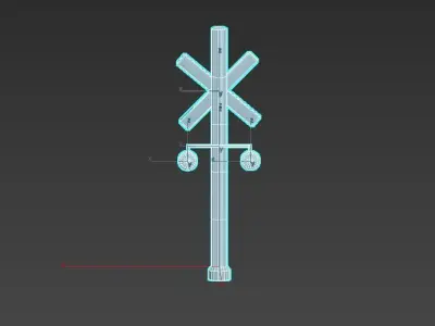 traffic lights Free 3D model