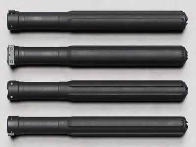 KAC - M110 - PRG Silencer - Replica Low-poly 3D model