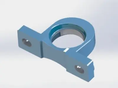 pillow blade bearing 3D model