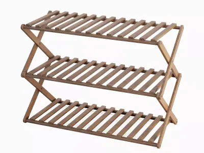 Modern Wooden Shoe Rack Pack