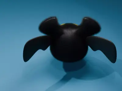 bat  toy nature animal  3D model