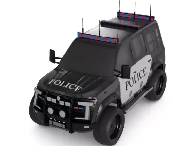 Police Vehicle 3D model