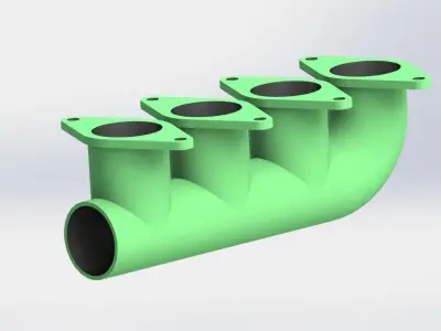 Exhaust Manifold 3D model
