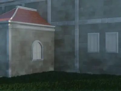 Village Overview 3D model