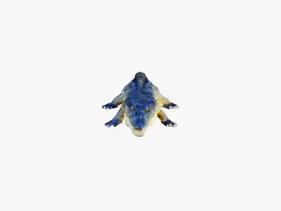 Crocodile Free 3D model