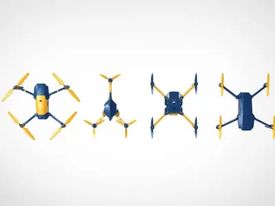 drone 4 type 1 3D model