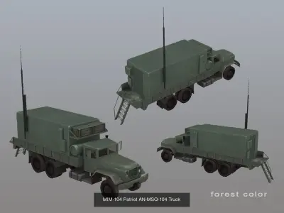 MIM-104 Patriot 3D Model Pack