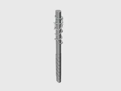 Zombie Apokalypse Club Low-poly 3D model