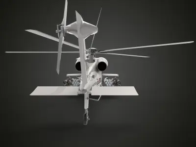 Agusta A129 Mangusta 3D model purchase