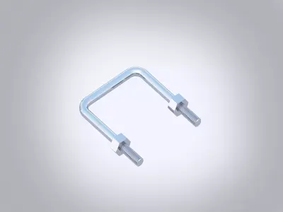 Ubolt Low-poly 3D model