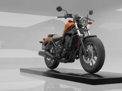 FanMade3d Honda CMX500 Rebel 3D model