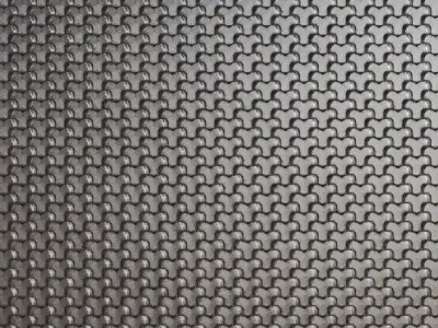 Sci-Fi Rusty Bolted Metal Panel PBR Seamless Texture
