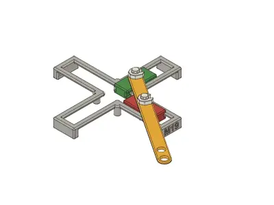 Model for Mechanism and Kinematics Practice  Free 3D print model