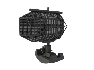DA-08 AIR SEARCH RADAR 3D model