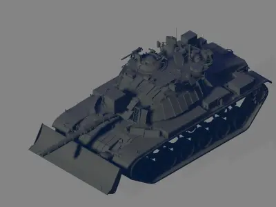 Magach 6M 3D model