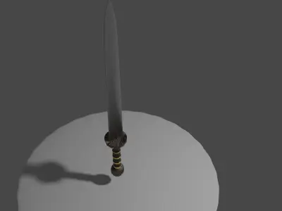 Gladius Sword Free 3D model